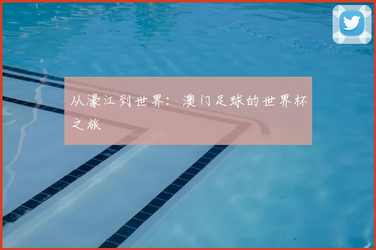 从濠江到世界：澳门足球的世界杯之旅