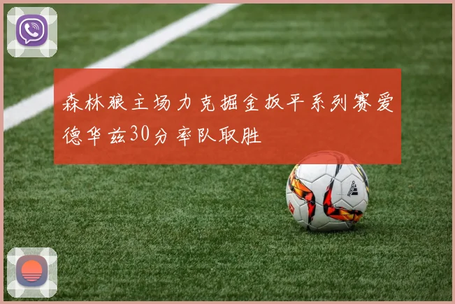 森林狼主场力克掘金扳平系列赛爱德华兹30分率队取胜